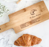 Croissant Serving Board | Wooden Cheese Board | Gift for Her | Gift for Him | Gift for Dad