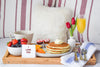 Handmade Breakfast in bed Tray |  Premium Quality Wooden Serving Tray with Legs | Housewarming Gift