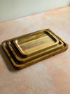 Handmade Wooden Serving Tray | Premium Acacia Serving Board | Wooden Tea Tray
