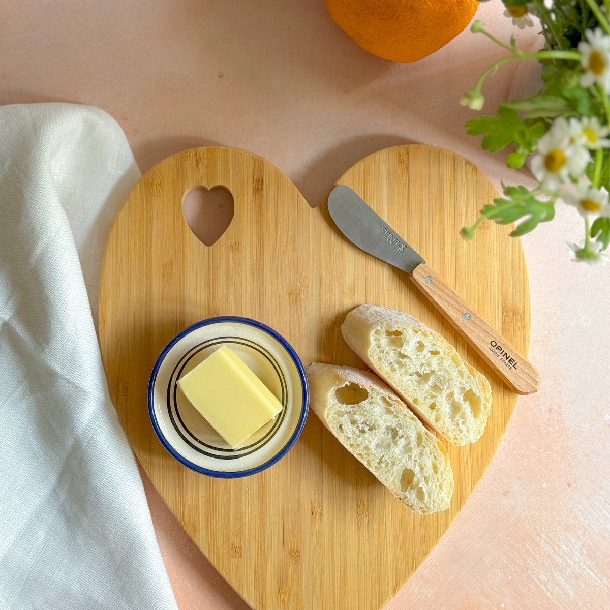 Heart Cheese Board | Handmade Charcuterie Board | Anniversary Gift