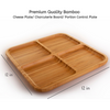 Handmade Serving Platter | Premium Quality Wooden Sectional Plate | Housewarming Gift