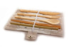 Zero Waste Plastic Free Reusable Bamboo Cutlery Set Fork, Spoon, Knife, Chopsticks, Straw