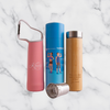 Premium Bamboo Tea Tumbler | Travel Tea Mug with Tea Infuser & Strainer | Sustainable Gift | Gift for Her | Gift for Him