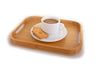 Premium Bamboo Tea Serving Tray Wood Finish