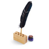Premium Bamboo Desk Organizer with Pen Holder