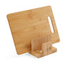 3 Slot Bamboo Cutting Board Organizer