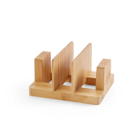 3 Slot Bamboo Cutting Board Organizer