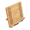 Premium Bamboo Book Stand Recipe Holder Tablet Stand
