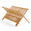 Foldable Bamboo Dish Drying Rack