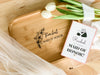 Will You Be My Bridesmaid Gift | Premium Wood Serving Tray